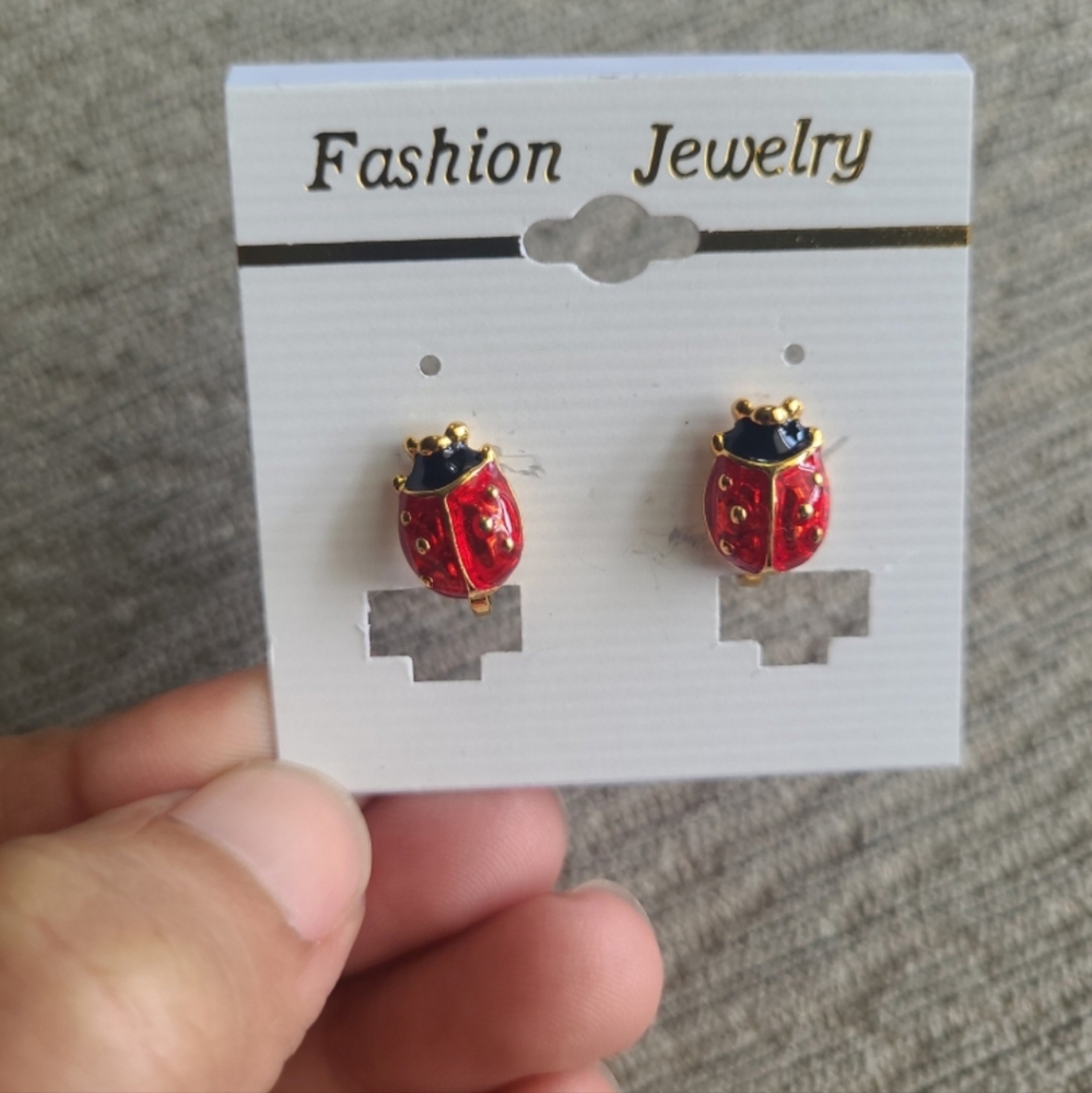 Ladybug Earrings